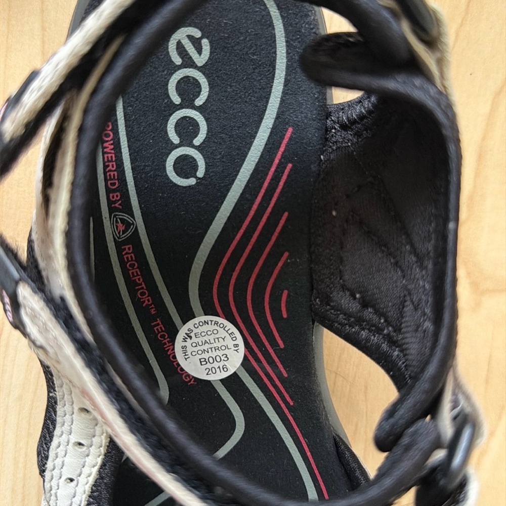 Ecco women’s sandals, size EU 36/ US 6 - Picture 7 of 10
